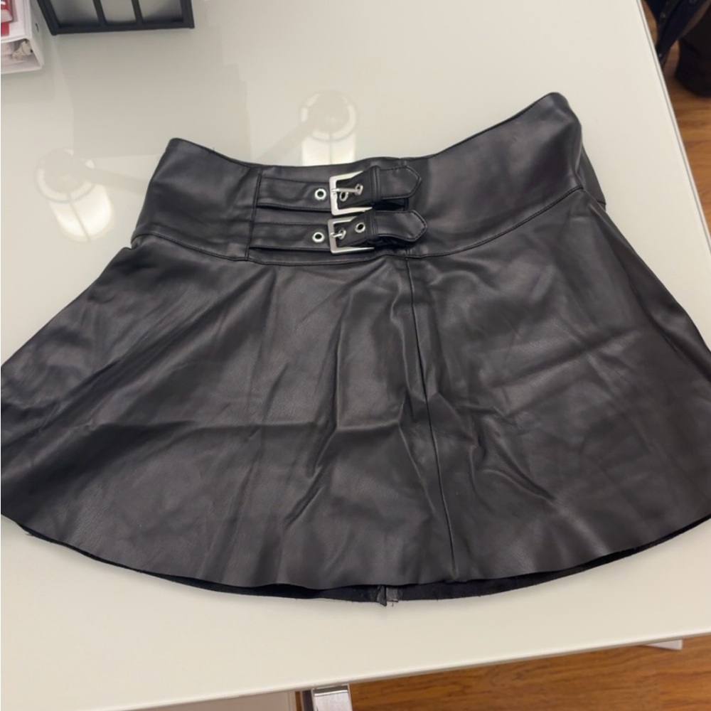 WeWoreWhat Black Mini Skirt